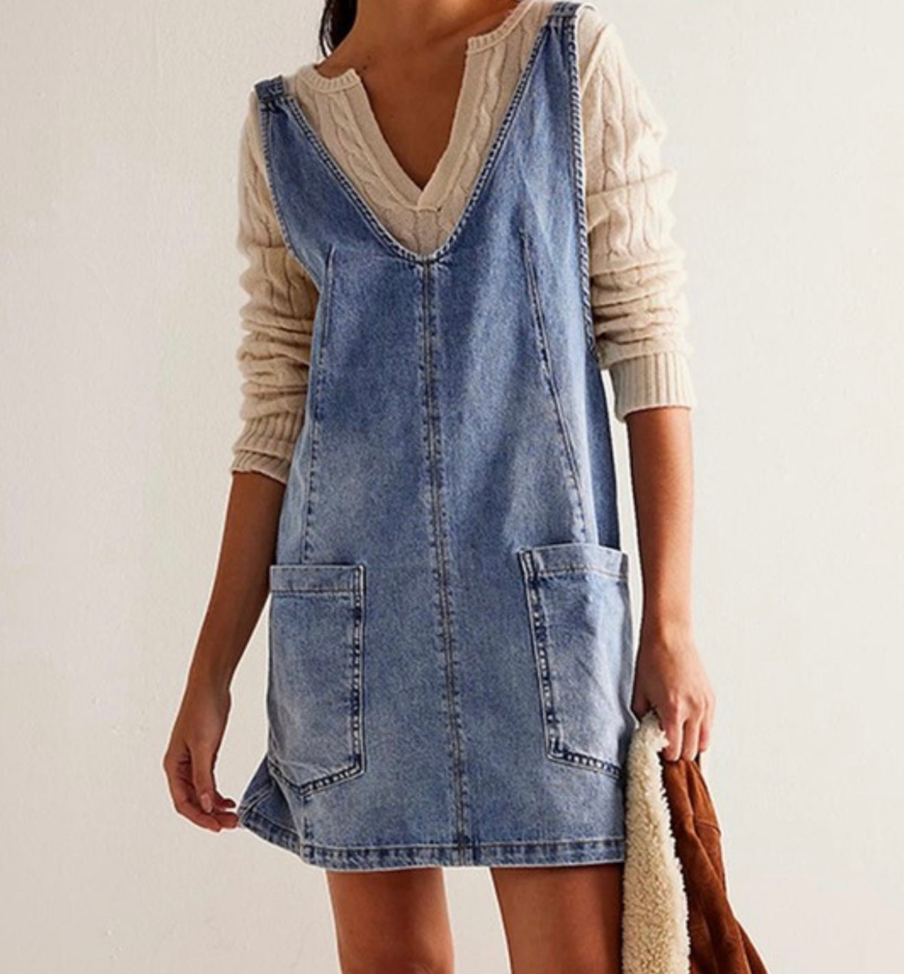 Denim Dress Multiple Colors