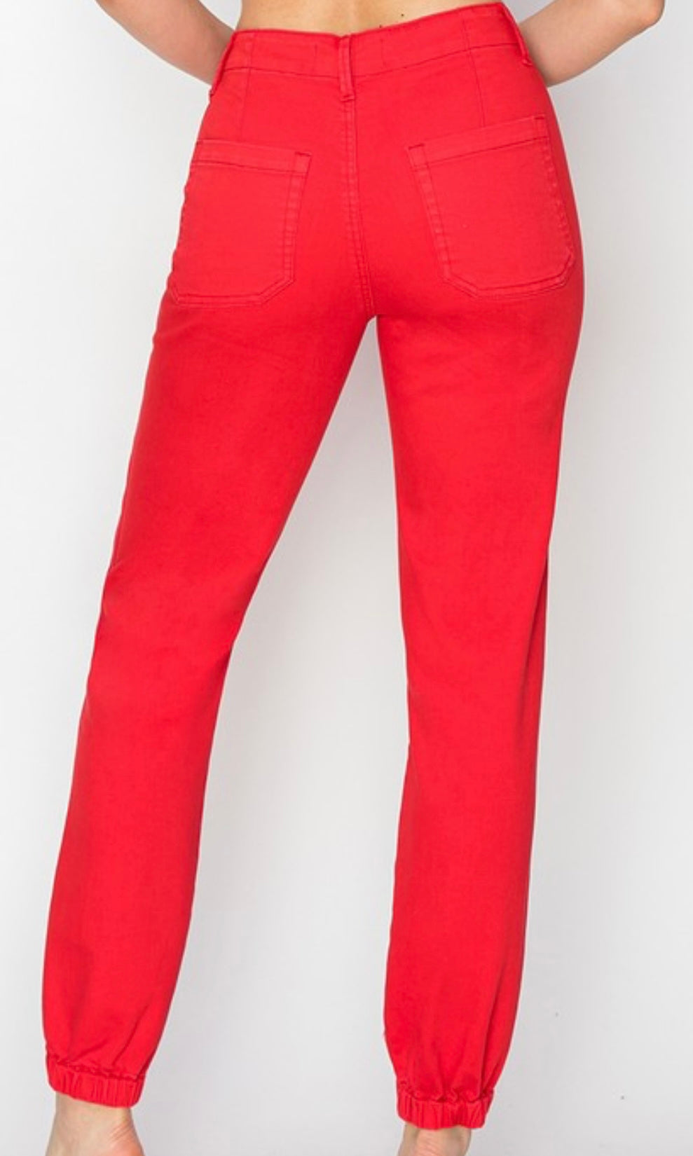 Risen Scarlet Denim Jogger