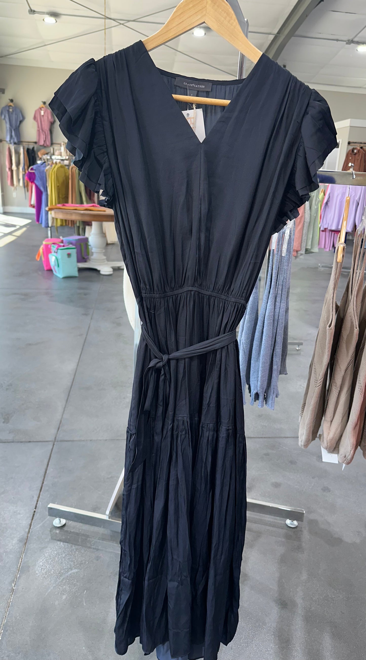 Eclipse V Neck Dress