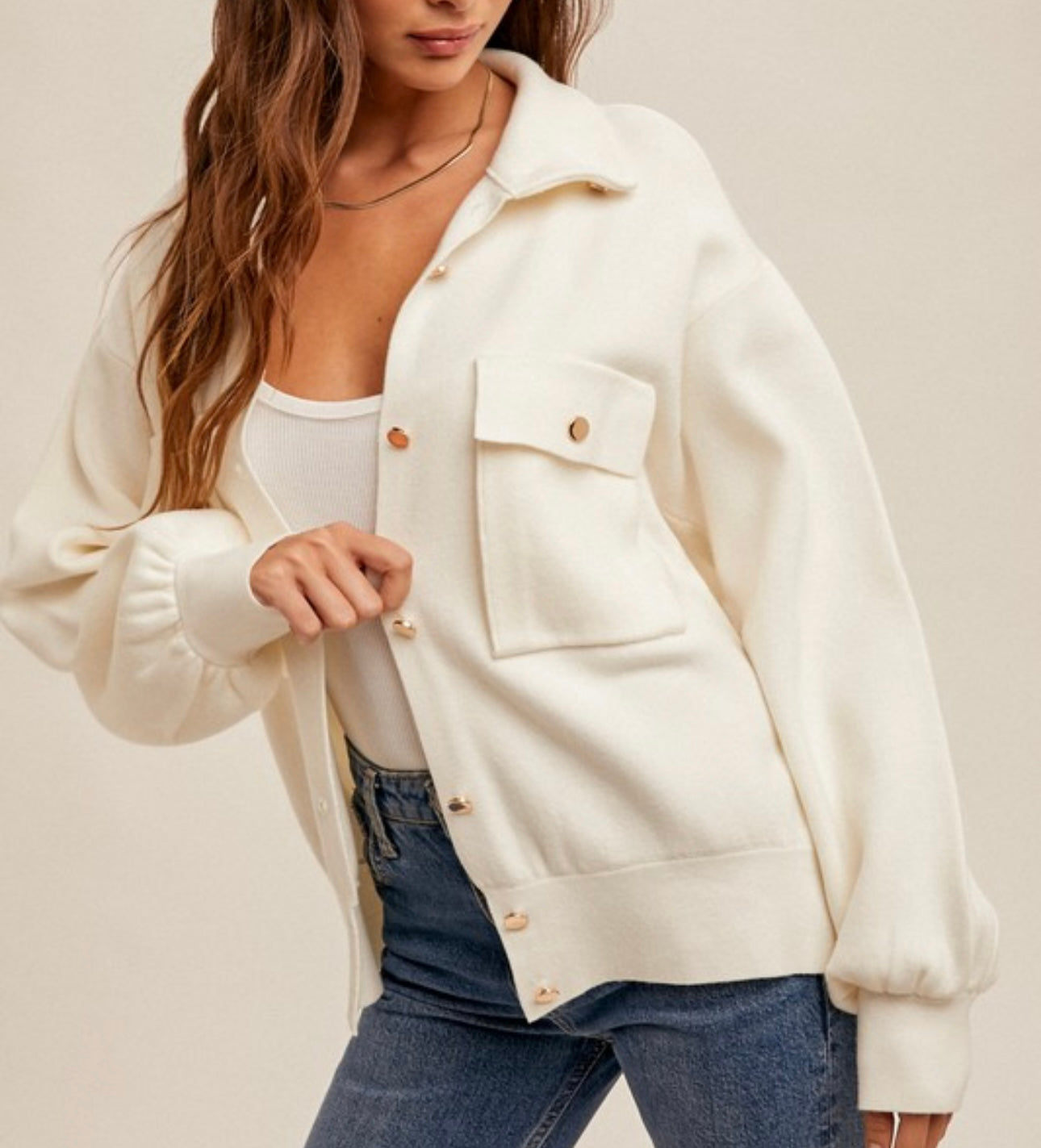 Sweater Jacket Multiple Colors