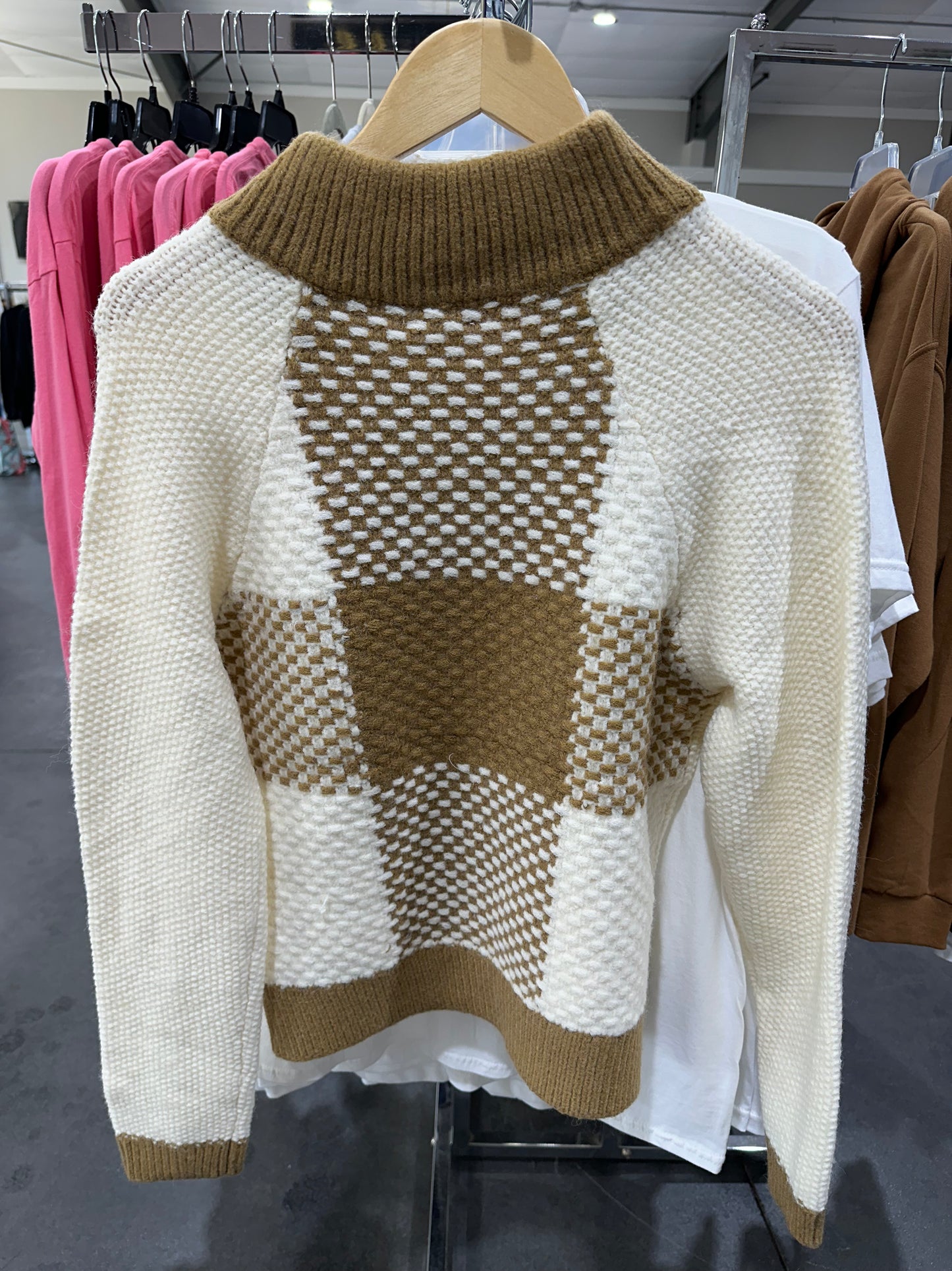 Zip Up Sweater Jacket