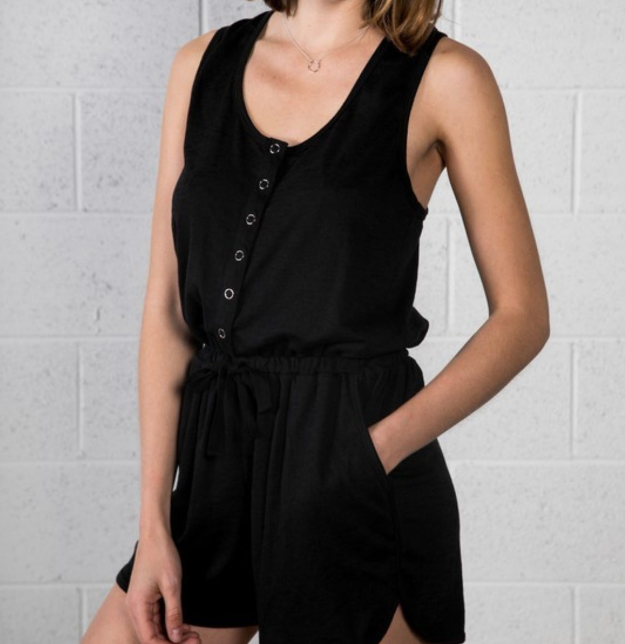 Textured Romper Multiple Colors