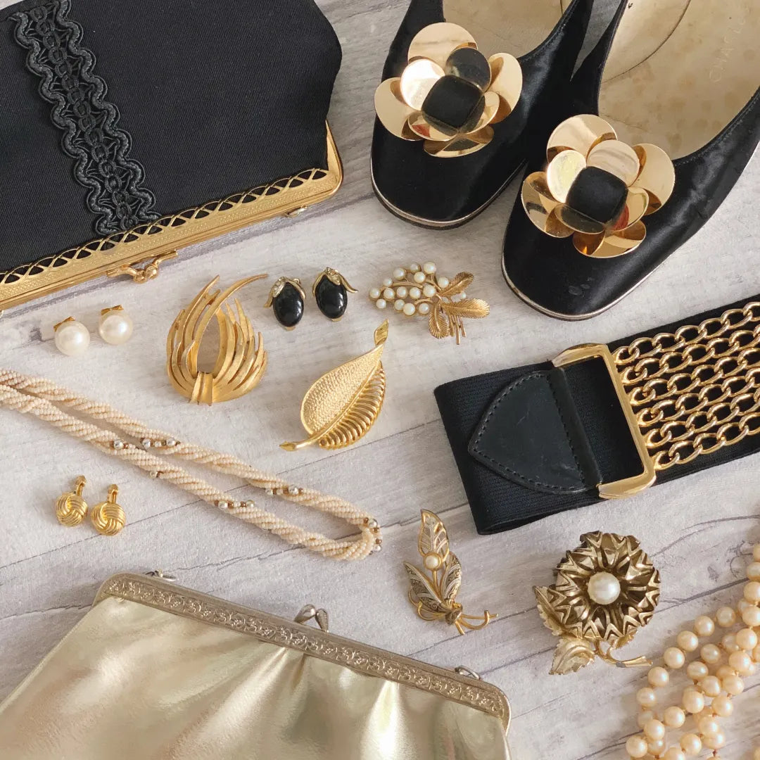 Jewelry + Purses + Belts + Headbands