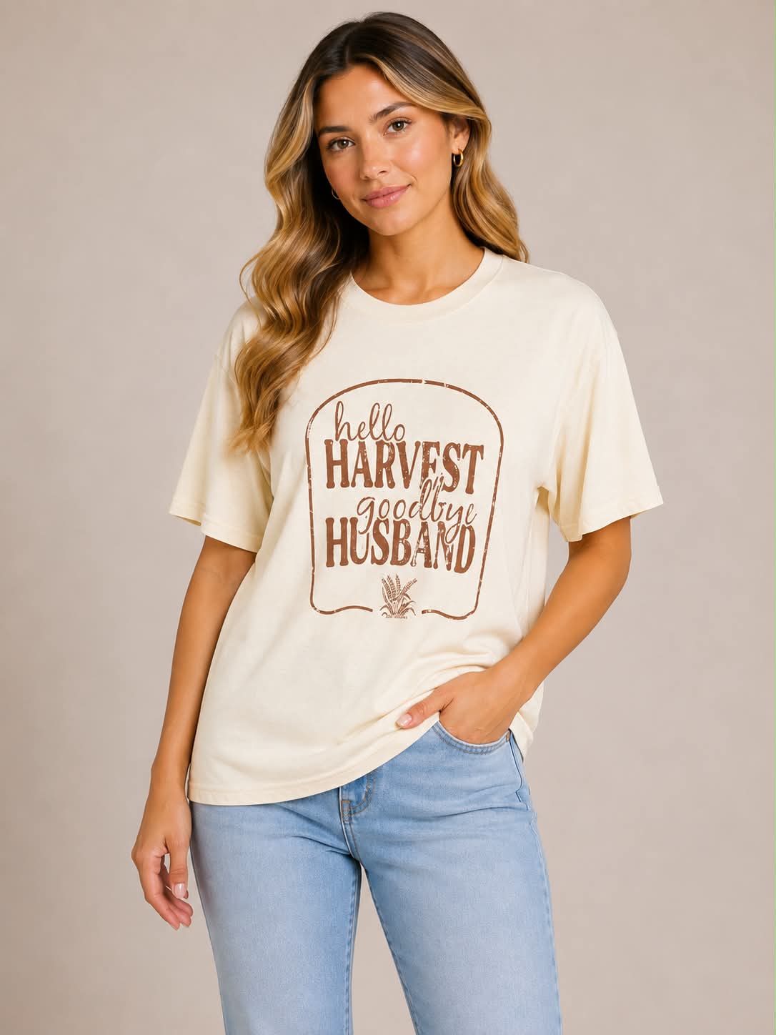 Hello Harvest Goodbye Husband T-Shirt