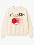 HUSKERS University of Nebraska Volleyball Sweatshirt