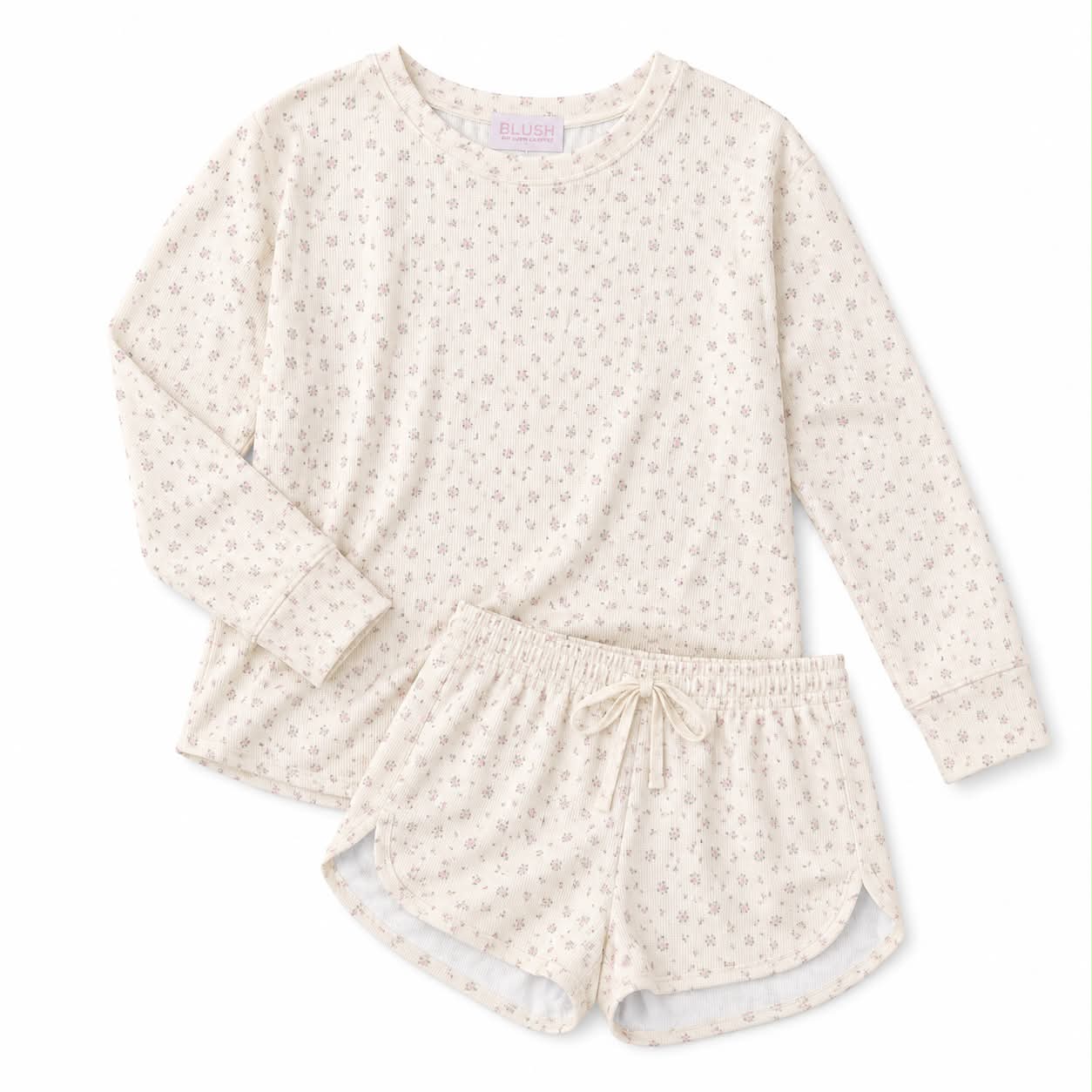 Vintage Peony Pajama Set