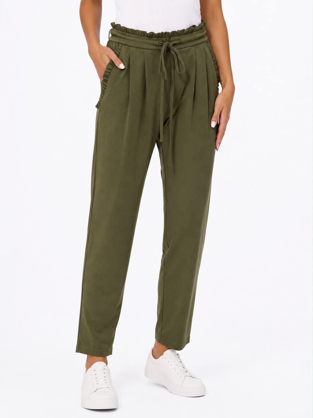 Kancan Olive Pocket Jogger Pants final sale