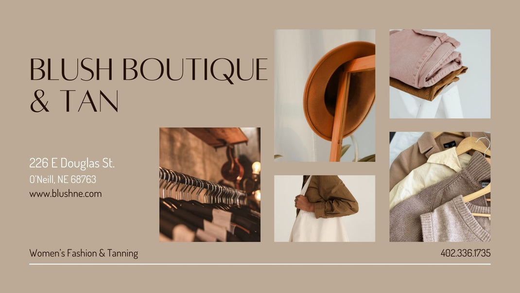 Come Shop With Us At......Blush Boutique & Tan Blush Boutique and Tan