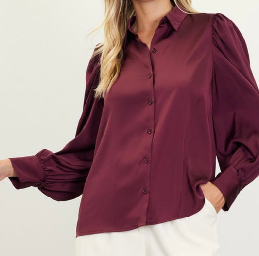 Button Down Blouse