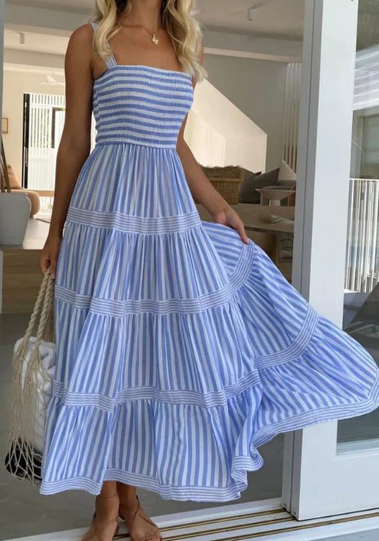 Blue Maxi Dress