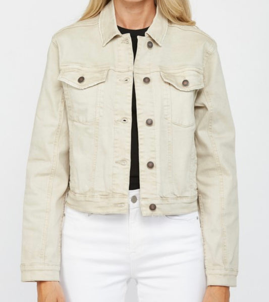 Tan Mica Jacket