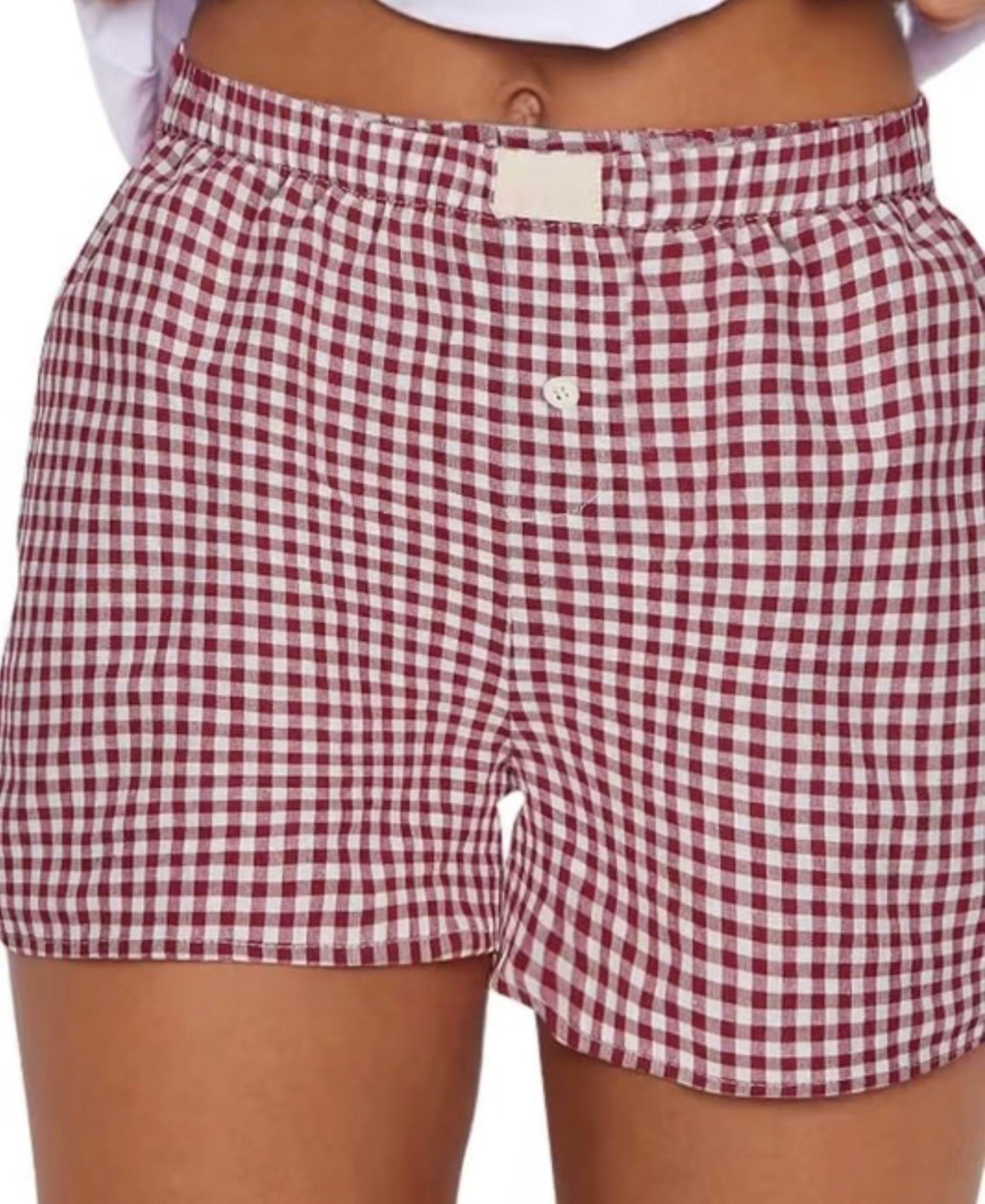 Gingham Boxer Shorts Multiple Colors