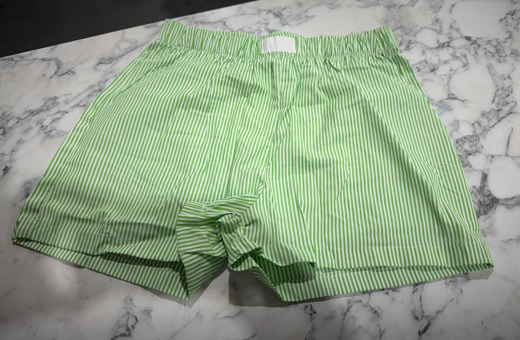 Striped Boxer Shorts Multiple Colors