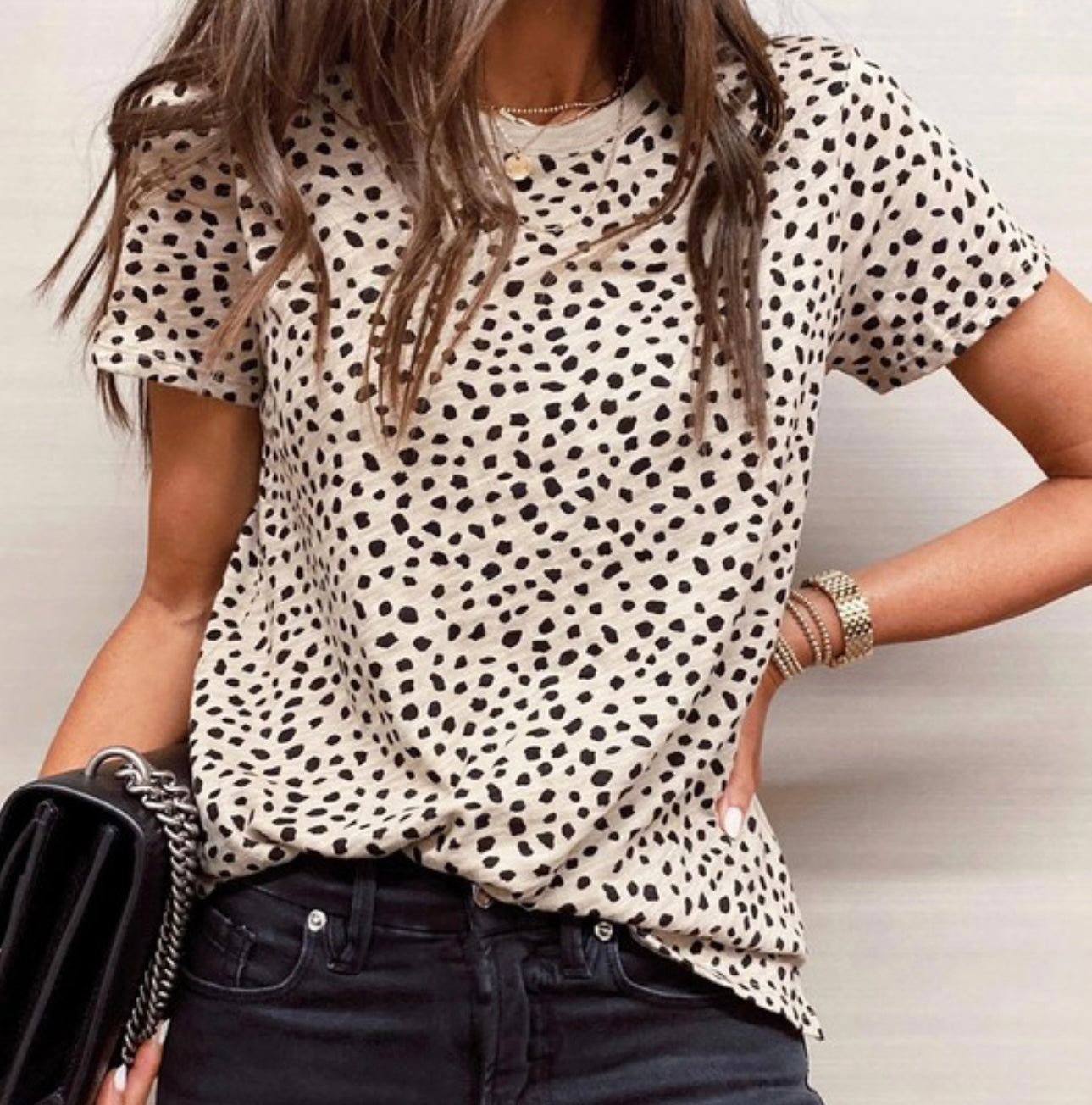 Cheetah Print Tee Multiple Colors