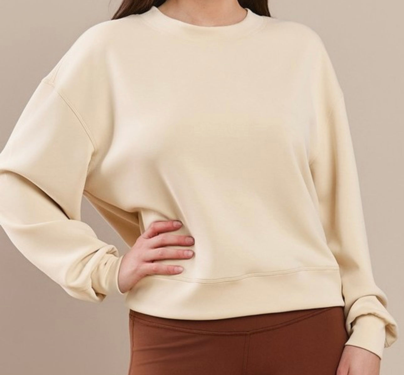 Soft Crewneck Sweatshirt Multiple Colors