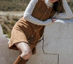 Suede Dress Multiple Colors