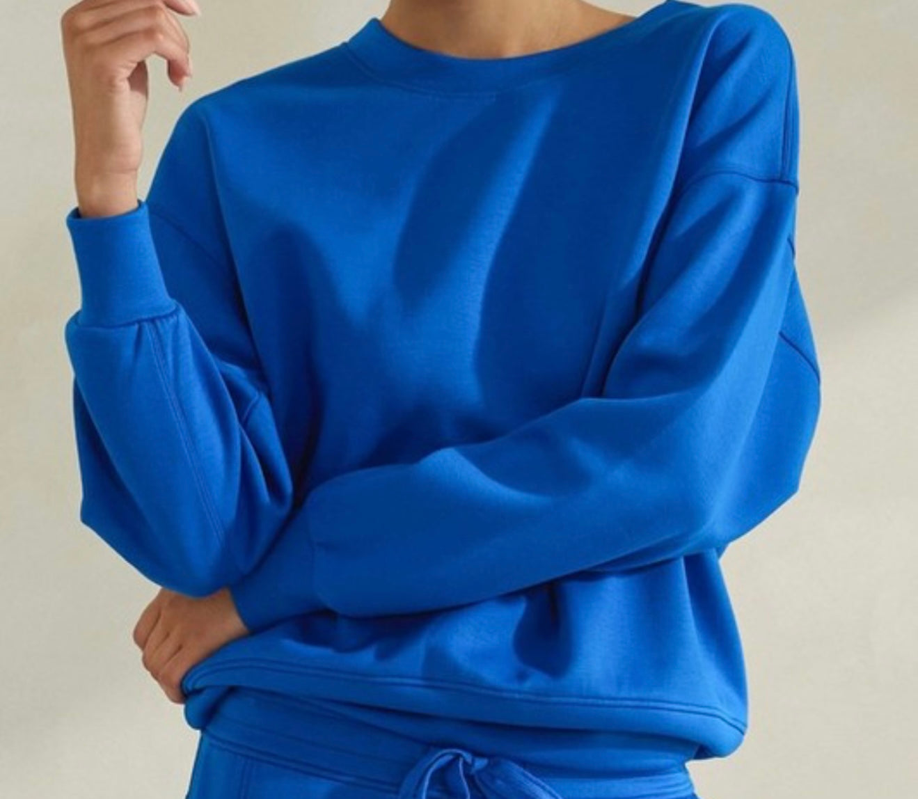 Blue Softie Sweatshirt