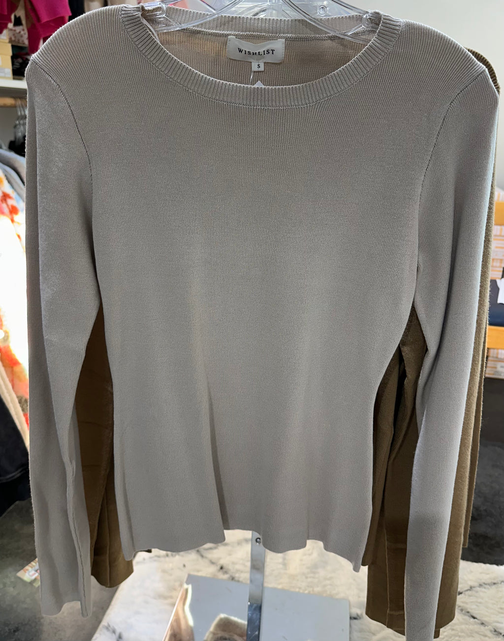 Fitted Basic Sweater Multiple Colors-Final Sale