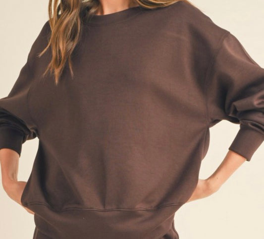 Coffee Soft Sweatshirt