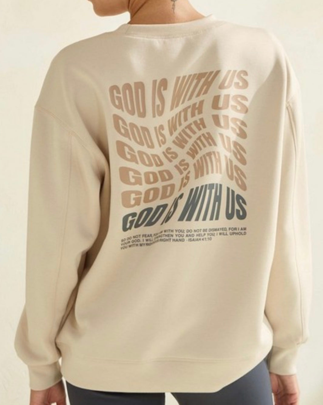 God is With Us Sweatshirt