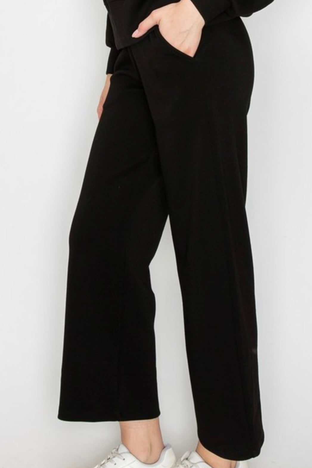 Ultra Soft Black Straight Leg Pants