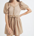 Beige Romper