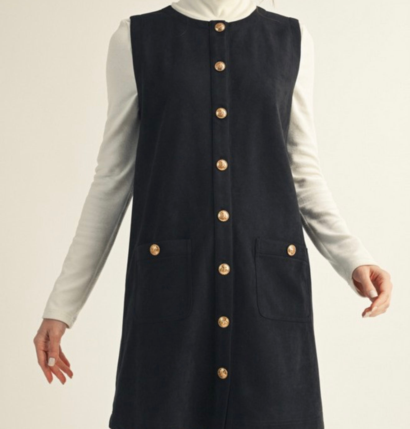 Suede Dress Multiple Colors