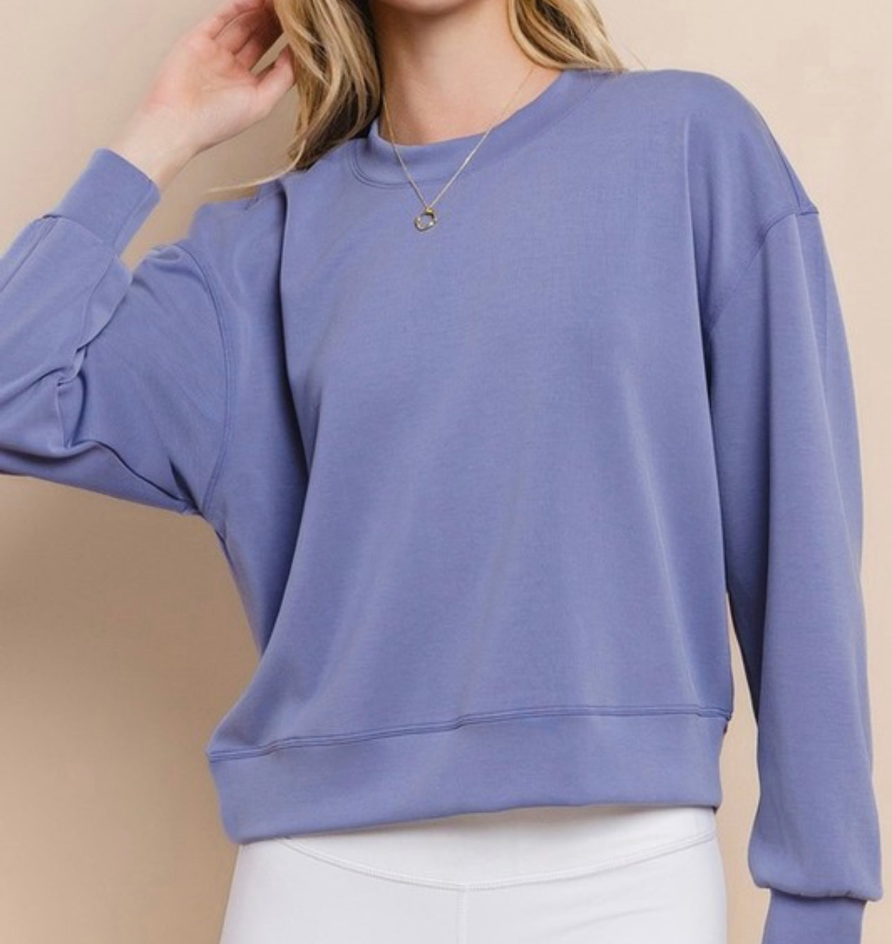 Soft Crewneck Sweatshirt Multiple Colors