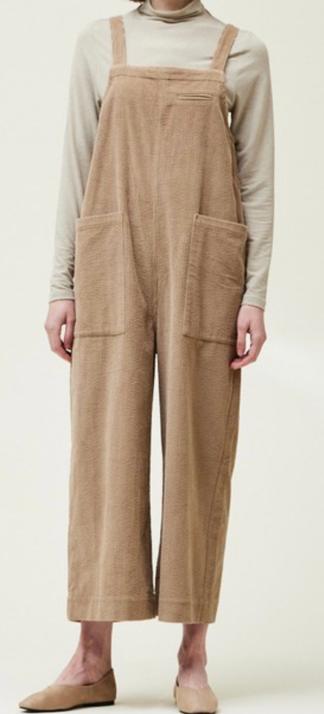 Fawn Corduroy Jumpsuit