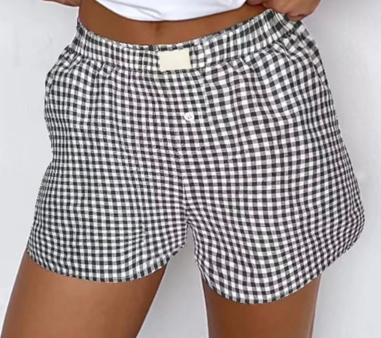 Gingham Boxer Shorts Multiple Colors