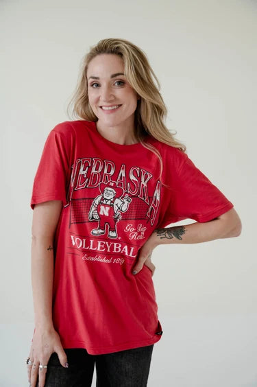 Nebraska Williams Volleyball Comfort T-Shirt