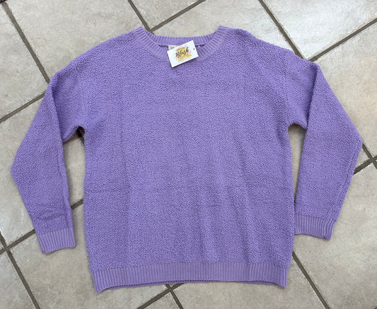 Lavender Teddy Sweater