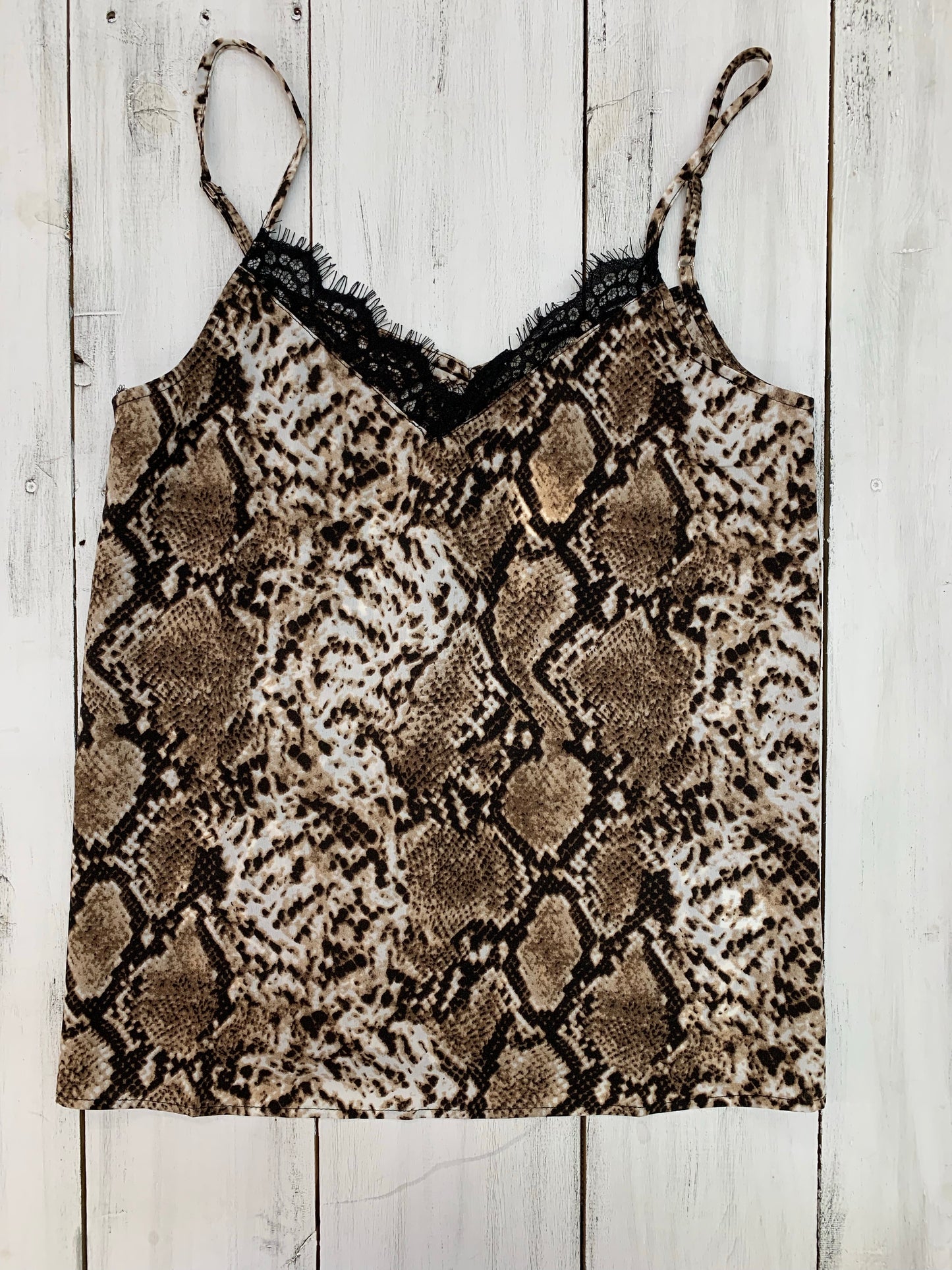 Taupe Leopard Tank