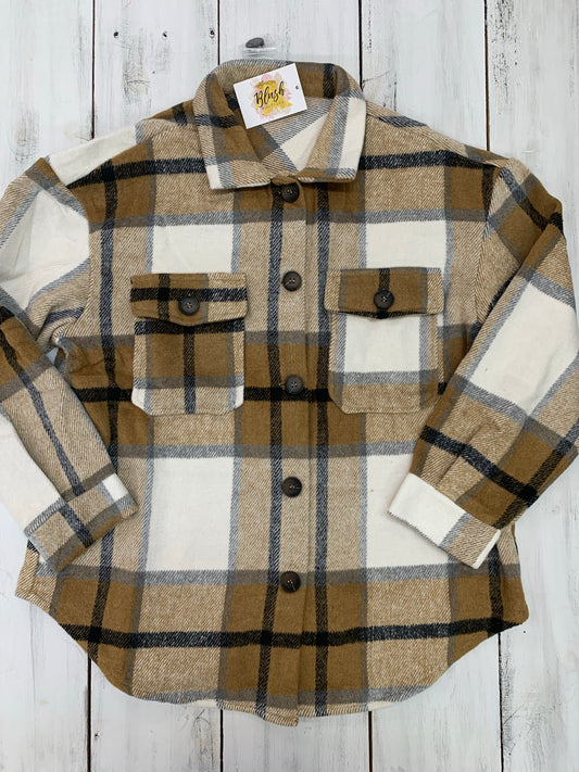 Oversized Flannel Shirt