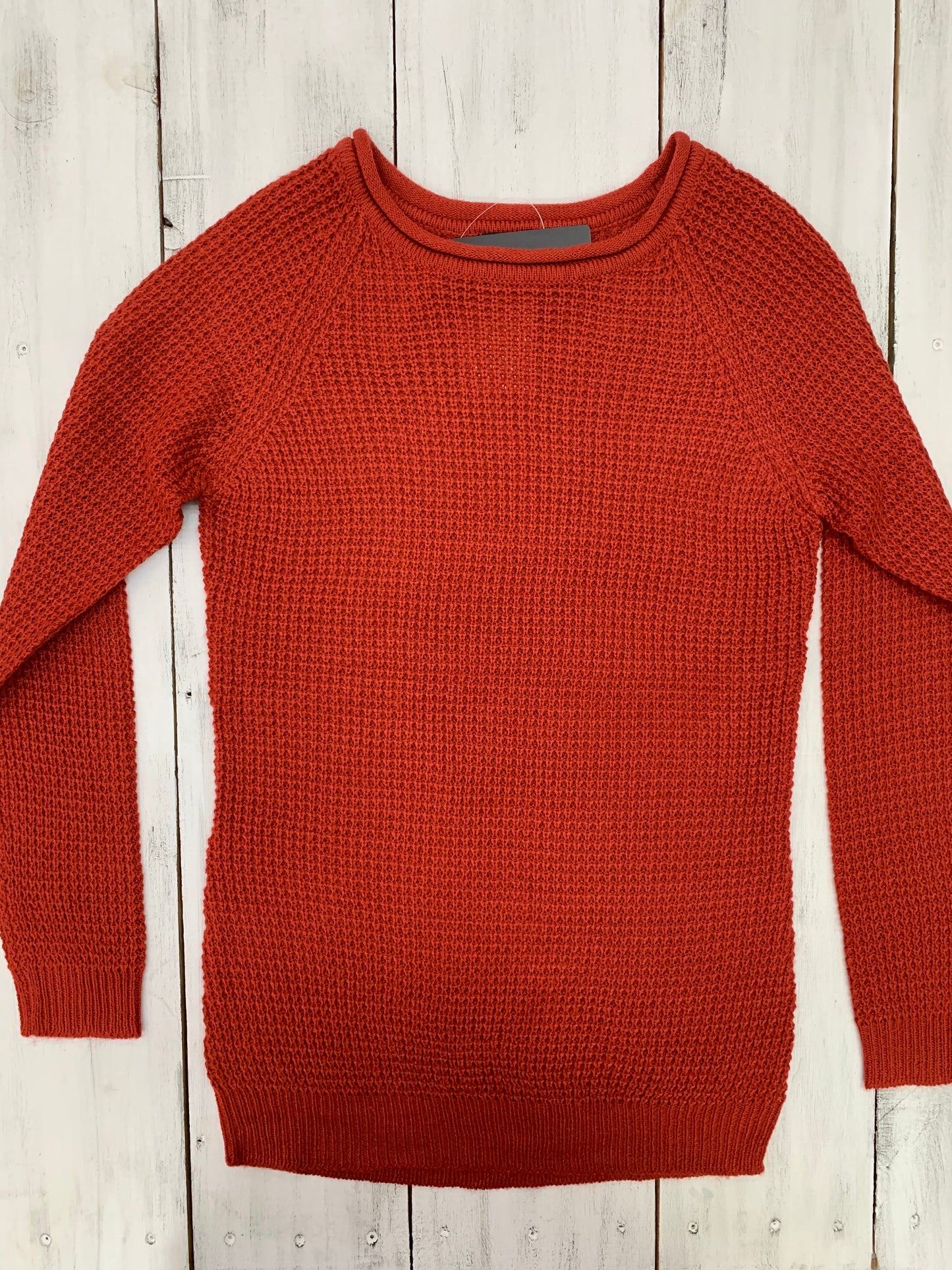 Waffle Knit Sweater Multiple Colors