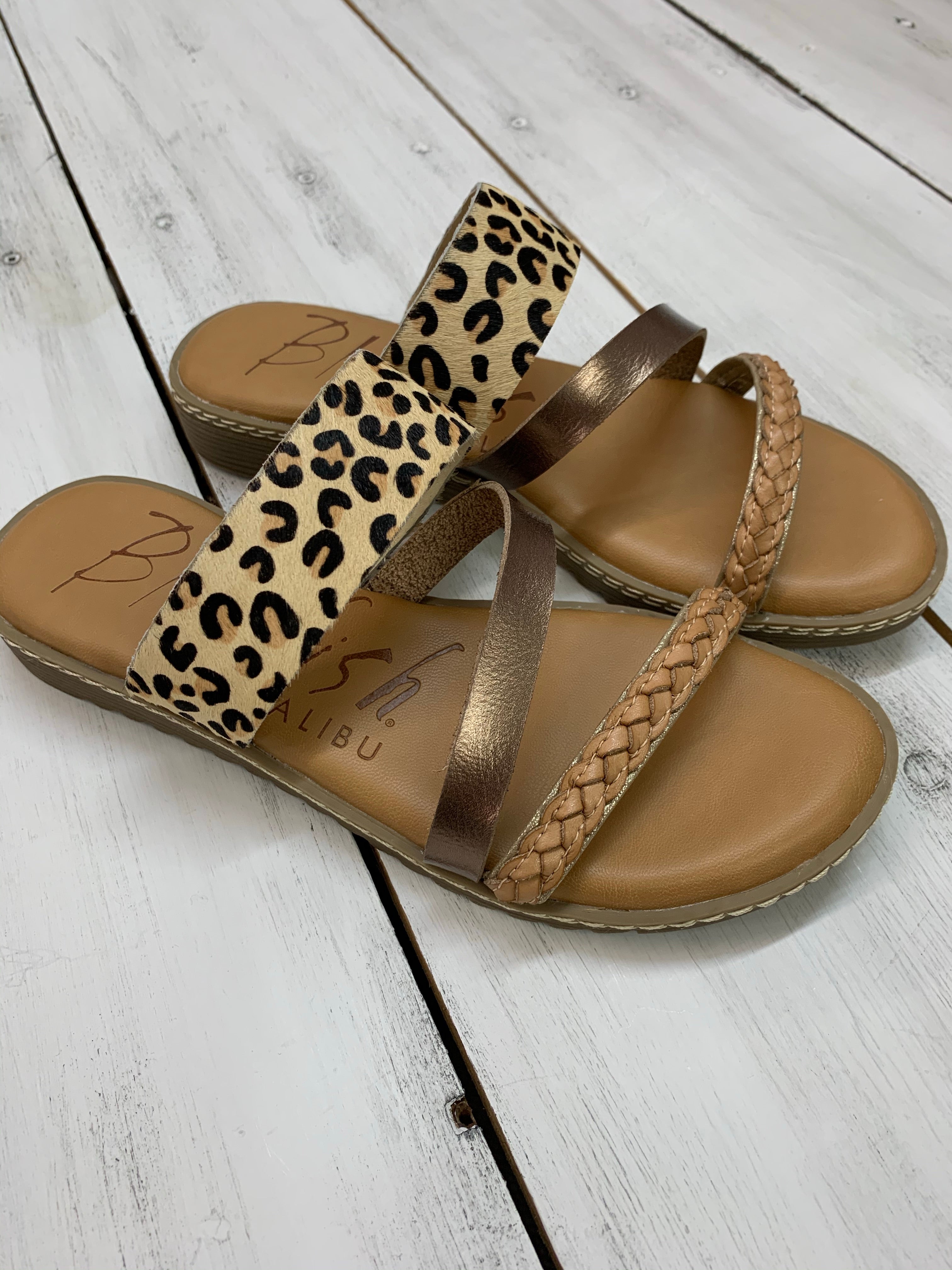 Blowfish OTSI Sandal Blush Boutique and Tan