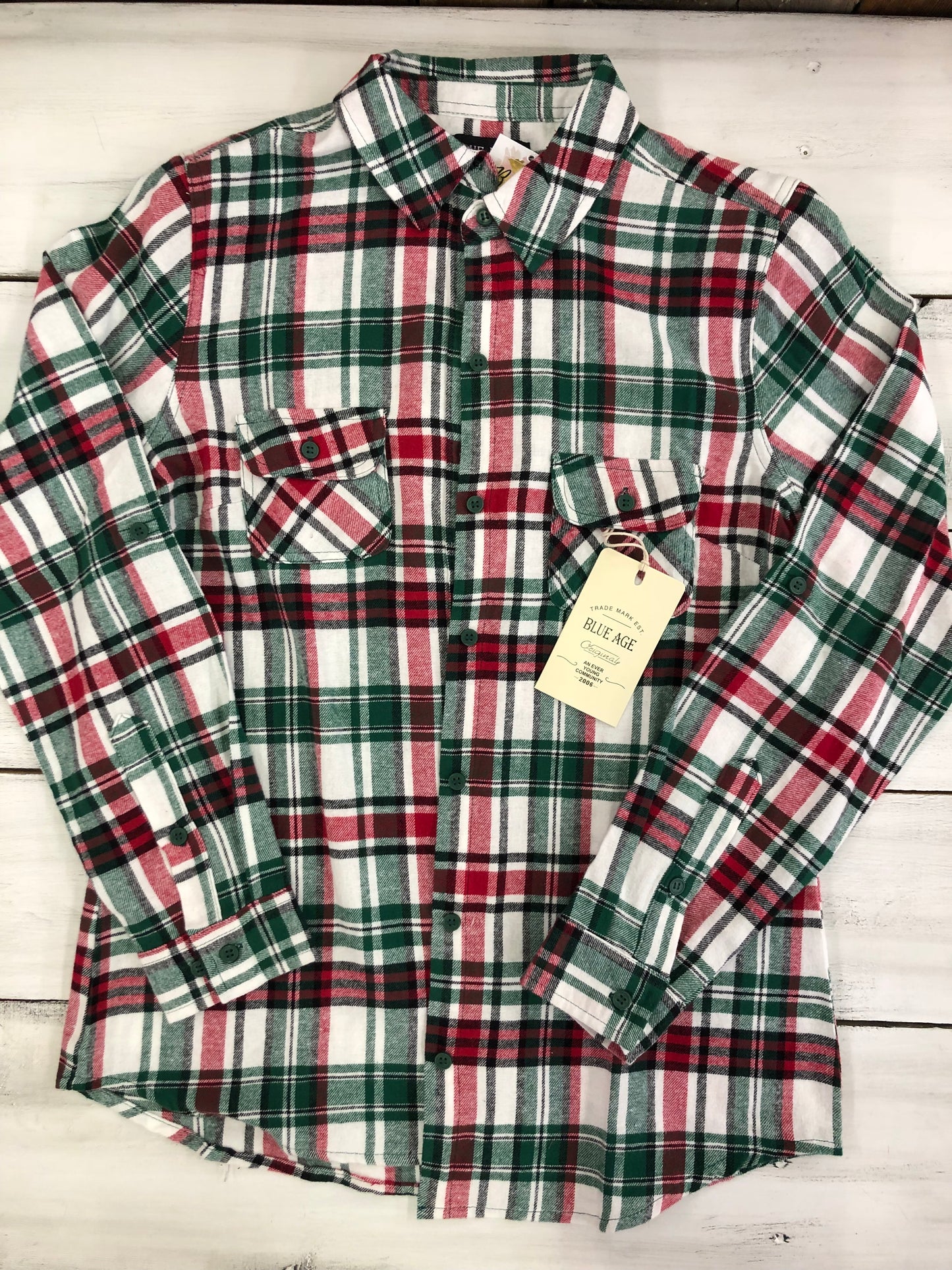 Green/Red Flannel