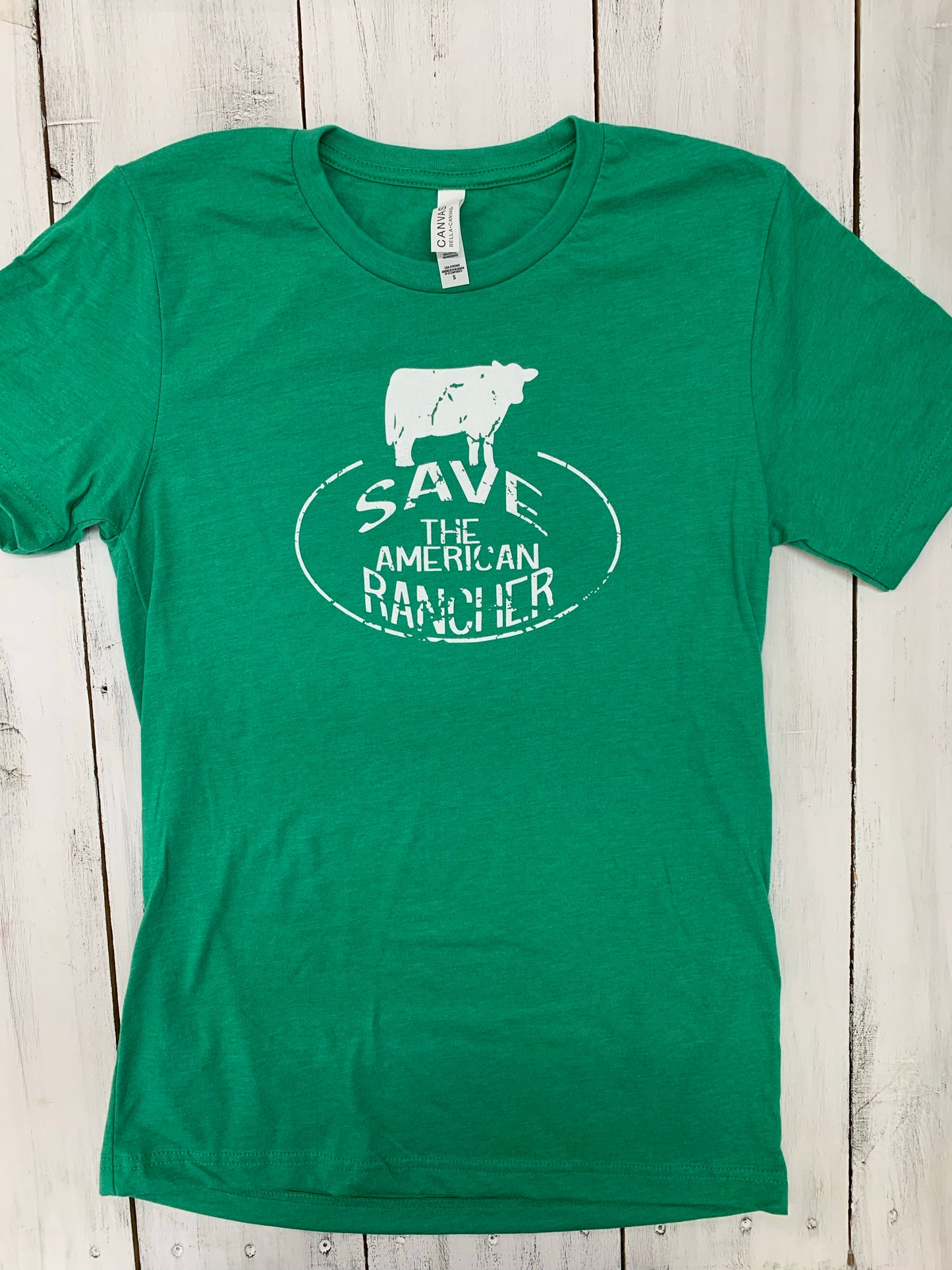 Save The American Rancher Tee Multiple Colors