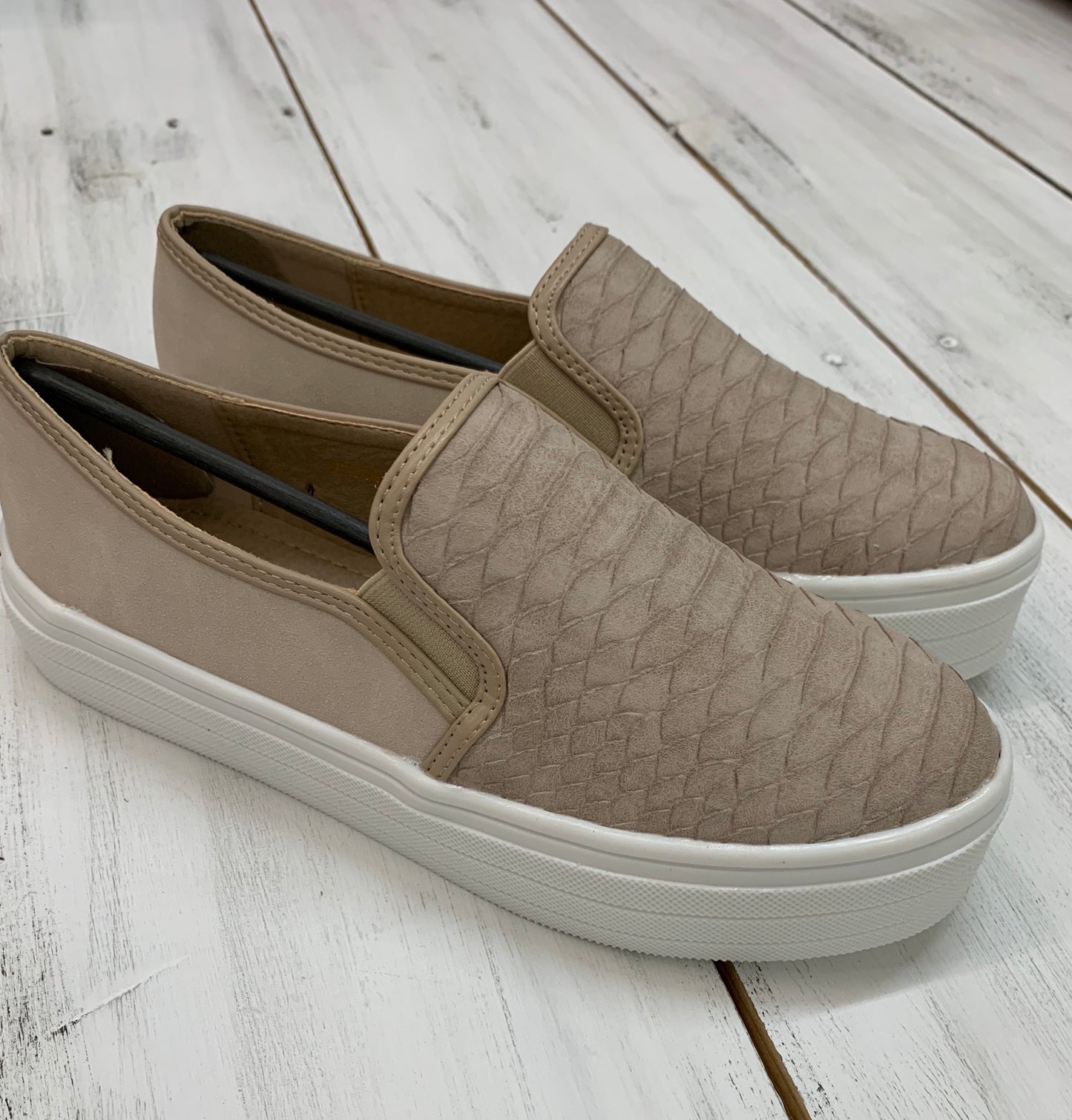 Peyton Taupe Loafers
